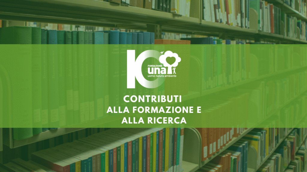 Contributi alla formazione e alla ricerca Contributi alla formazione e alla ricerca